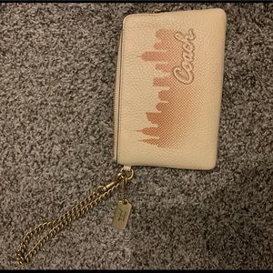 New Coach women’s wristlet